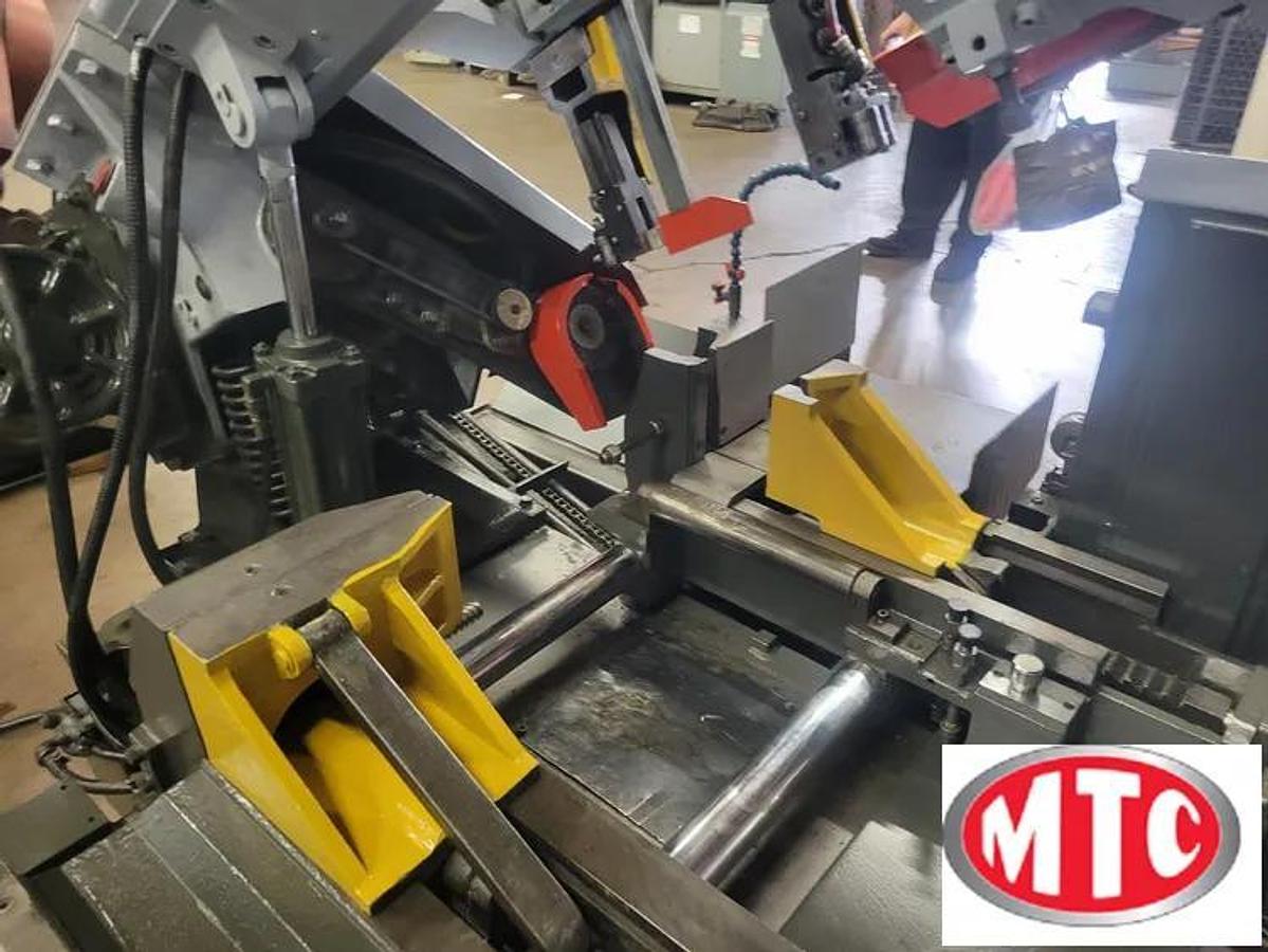 Used DAITO Model GA260 Fully Automatic NC Programmable Bandsaw, with Variable Vise Pressure