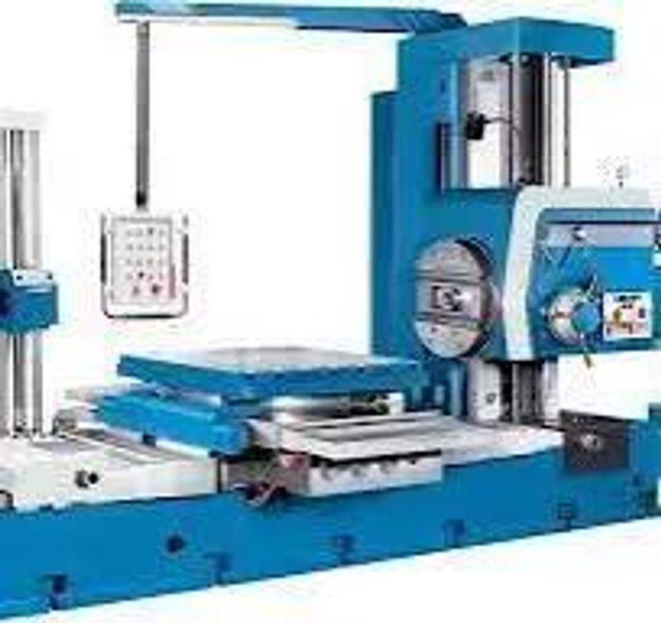 2009 KNUTH Model BO 110 CNC Horizontal Boring Mill 4.33" Spindle Dia., Table 43" x 38"