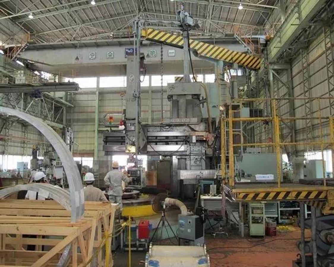 Used Used O-M TMS 30/70 Vertical Turret Lathe; 118" Table, 276" Swing, 112" Under the Rail