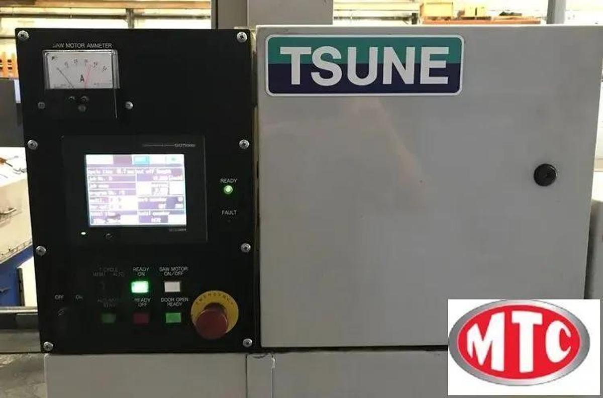 2013 TSUNE TK5C 160GL High Speed Circular Saw, 6" Capacity, Set up for cutting ferrous material