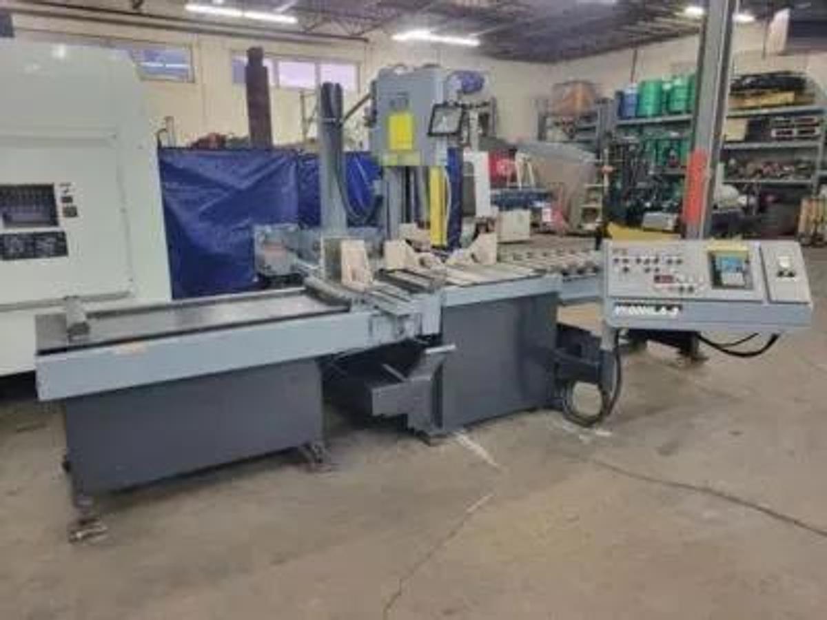 HEM V100HLA-3 Vertical Bandsaw, 18 x 22" Capacity, Automatic, Programmable
