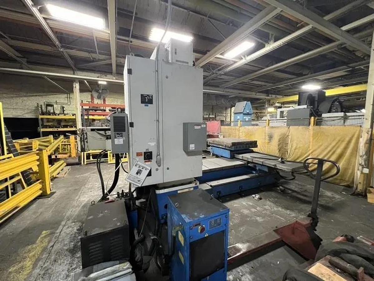 2009 KNUTH Model BO 110 CNC Horizontal Boring Mill 4.33" Spindle Dia., Table 43" x 38"