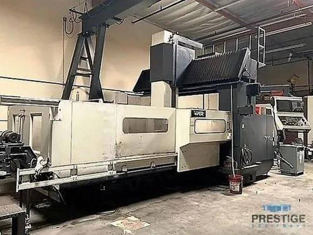 Used USED 2008 Mighty Viper DZ-3240 Bridge Mill, Travels 120˝ X x 94˝ Y x 42˝ Z, 6,000 rpm (IN STOCK)