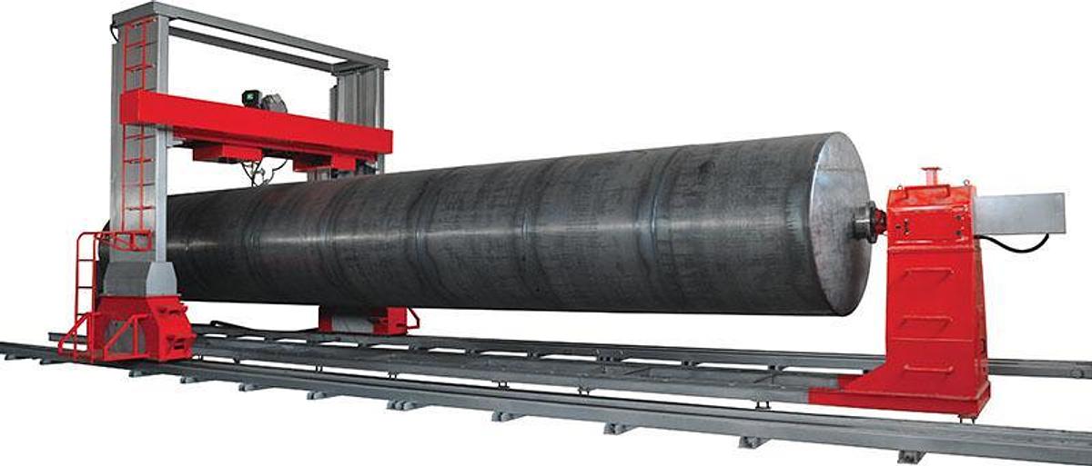 Source BRIDGE TYPE ELIPS TANK WELDING SYSTEM