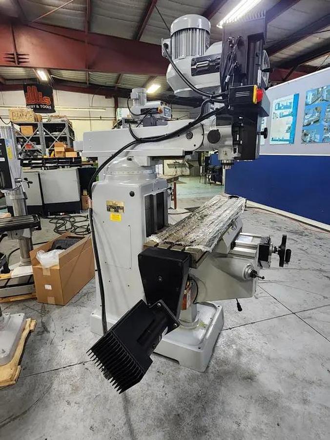 WILLIS Model 1050 Knee Mill with/ 3 Axis Accu-Rite CNC w/MillPwr G2