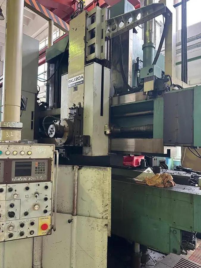 Used TOS SKJ20A VERTICAL BORING MILL