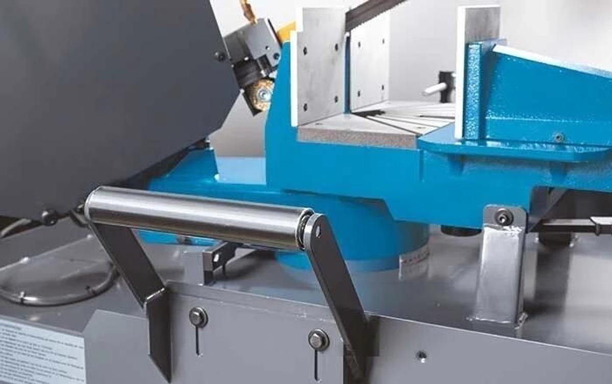 KNUTH Double Mitering Horizontal Bandsaw Model SBS 355 14" Round Capacity