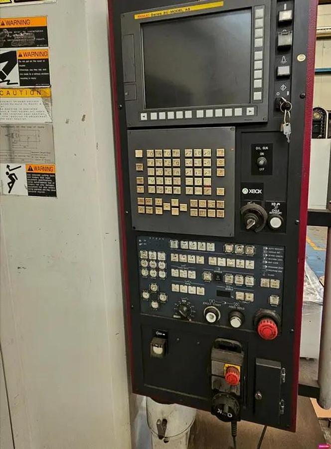 Used 2012 OKK HM 1250 CNC Horizontal Machining Center, FANUC 31i, 49.2" x 49.2" Pallets, 4 Axis