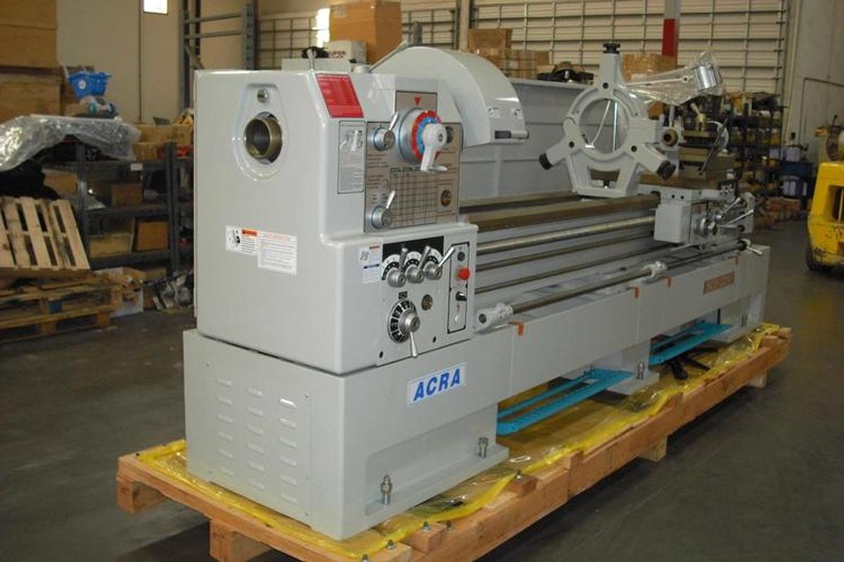 ACRA Engine Lathe Model 2290 ACH, Swing 22" x Centers 90" New Mazak-Type Model