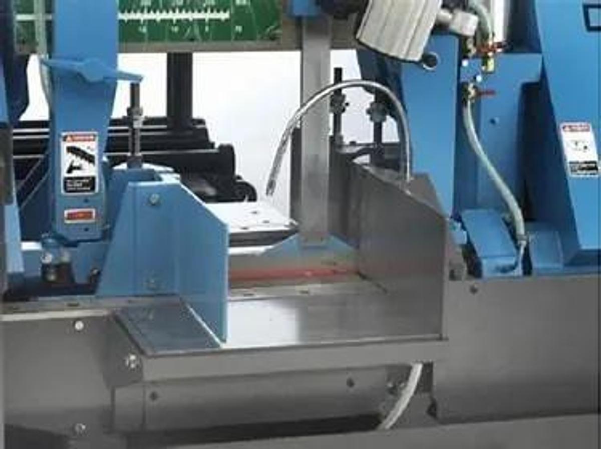 DOALL Model DC-460NC fully automatic horizontal bandsaw, 18" Round Capacity