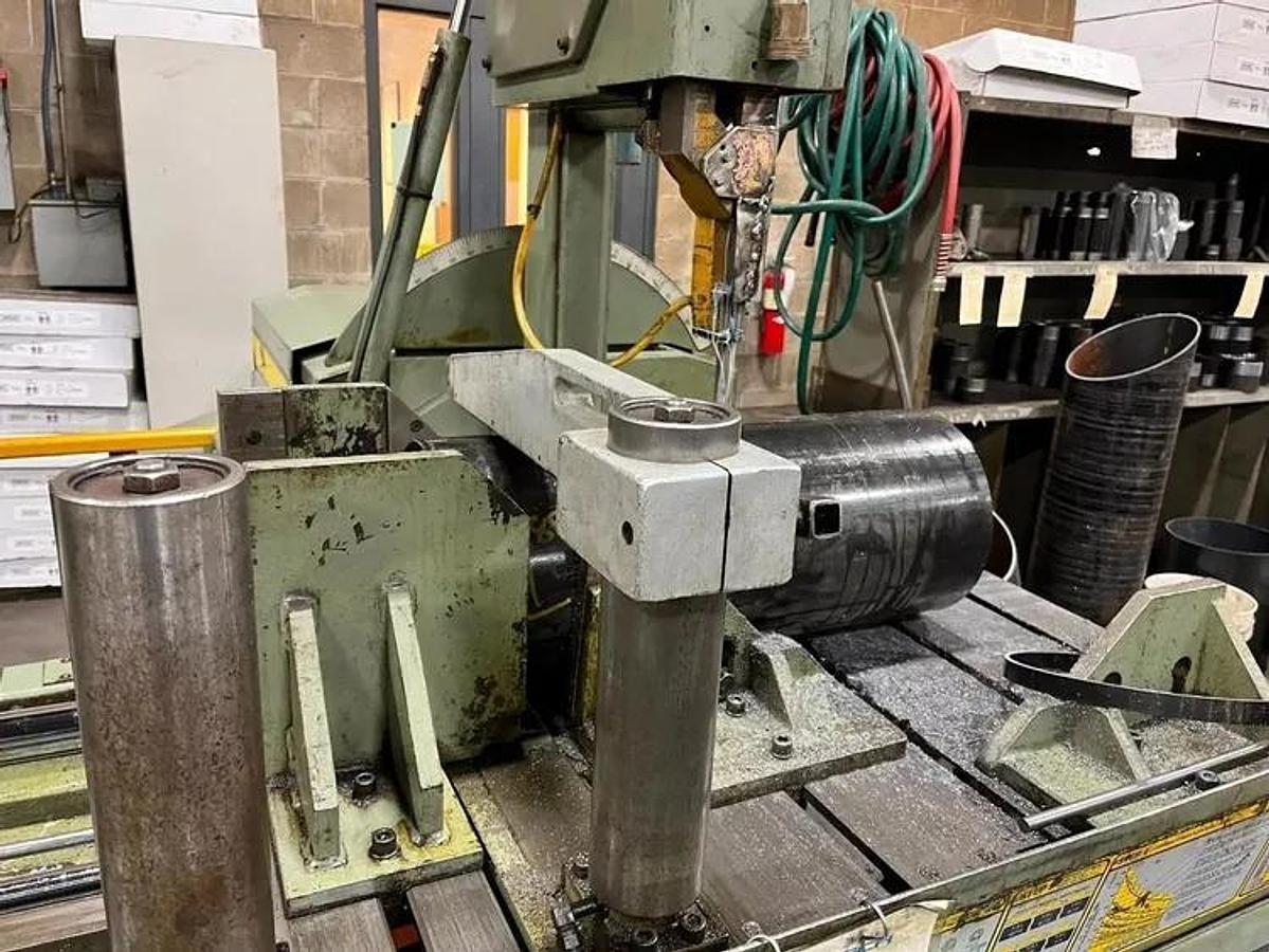 2000 HYD-MECH V-18A 18' X 20' Automatic Vertical Tilt Frame Saw