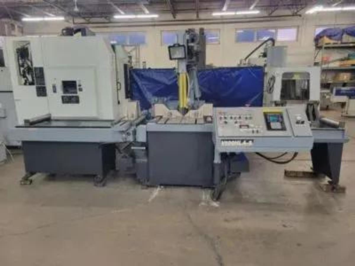 HEM V100HLA-3 Vertical Bandsaw, 18 x 22" Capacity, Automatic, Programmable
