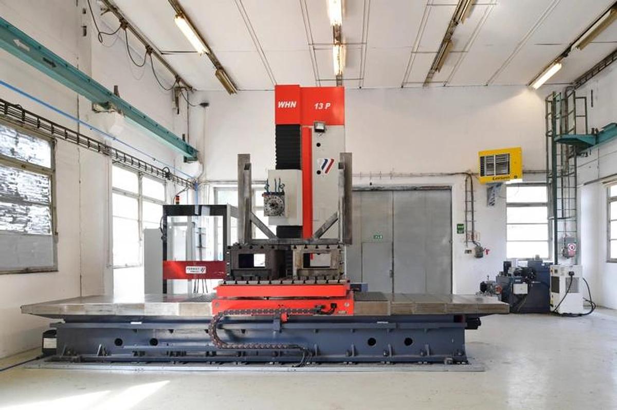 Used TOS VARNDORF Table Type 5.3" HBM Model WHN 13P 137.8" X-axis, 78.7" Y-axis, 49.2" Z-Axis, Rebuilt