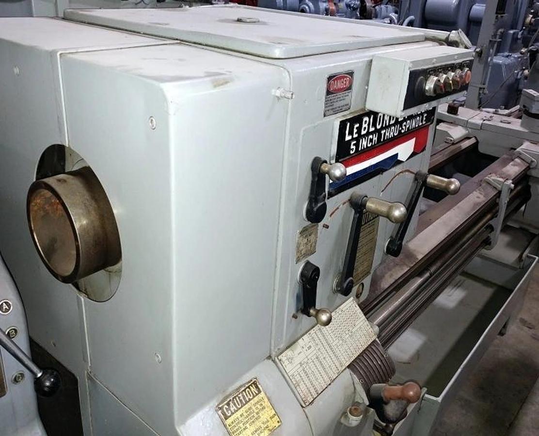 LEBLOND REGAL 24" X 96" Used Hollow Spindle Engine Lathe