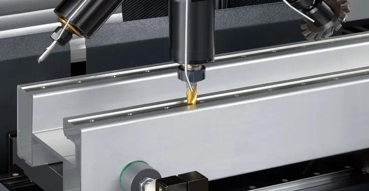 Used ELUMATEC SBZ130, 3 Axis Profile Machining Center, Turret w/8 tools, German Engineering
