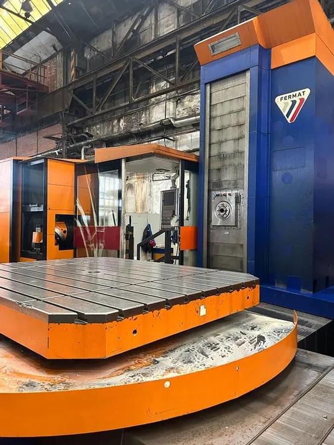 Used 2014 FERMAT WFT 13R CNC 5.1"HBM w/ Heidenhain TNC 530 Control, Travels X=78.7", Y- 78.7", Z- 59.1"