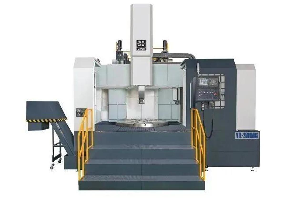 2025 MIGHTY VIPER CNC VTL-1400 Vertical Turning Lathe with Live Tools, 55" Swing, FANUC 0i-TF (NOT IN STOCK)