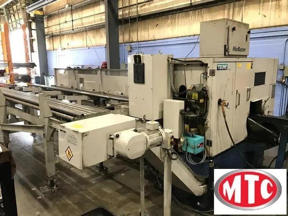 2013 TSUNE TK5C 160GL High Speed Circular Saw, 6" Capacity, Set up for cutting ferrous material