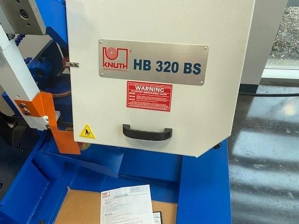 KNUTH Fully Automatic Band Saw ABS 320 BS 13" Round - Turkish Manufacturer
