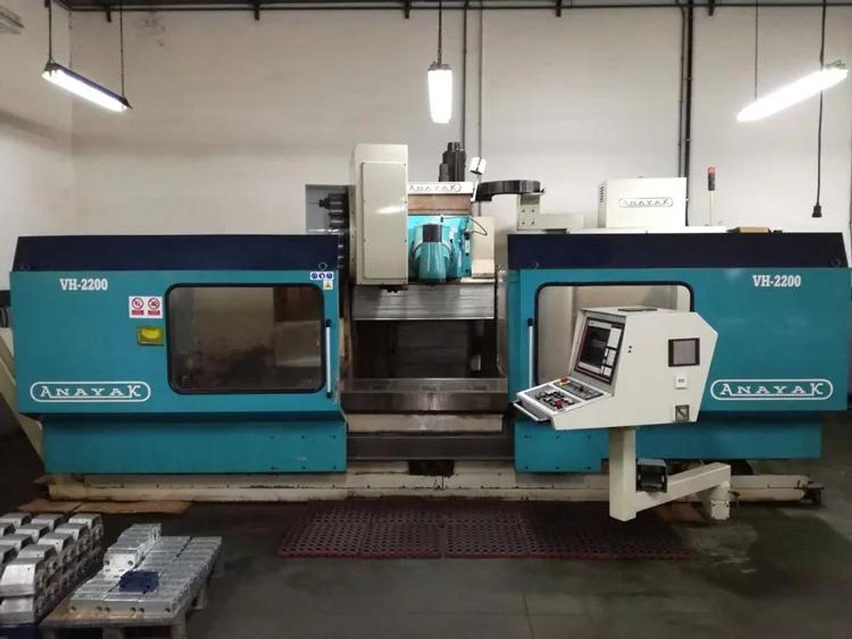 REBUILT ANAYAK Bed Type Vertical Machining Center, TRavels: X 78.4" Y 36.2" Z 35.4"