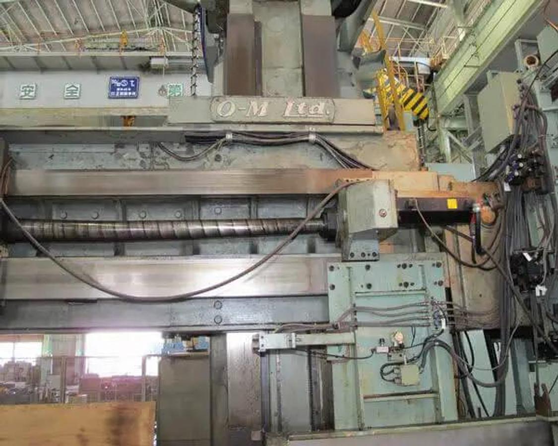 Used Used O-M TMS 30/70 Vertical Turret Lathe; 118" Table, 276" Swing, 112" Under the Rail