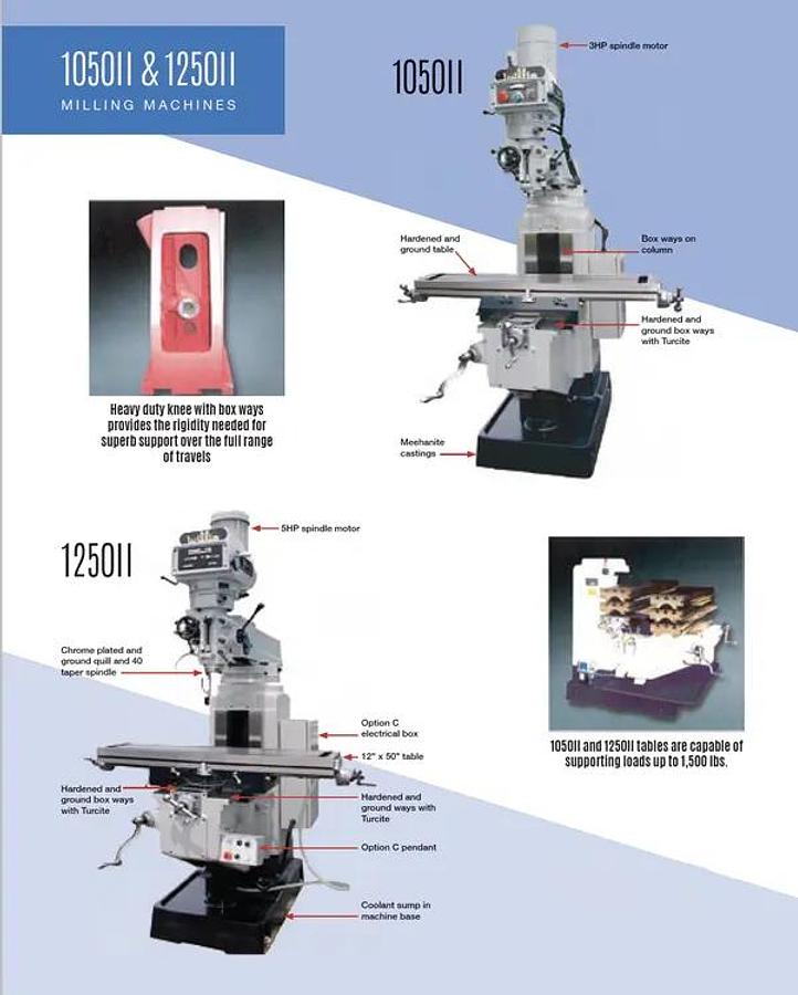 New 2024 WILLIS 1050 3 Axis Accu-Rite CNC w/MillPwr G2 | Vertical Mills