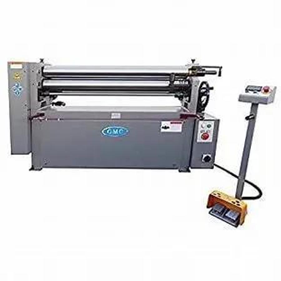GMC Machinery Power Bending Roll 4' x 12 Gauge Model PBR 0412E (Electric), Taiwan made