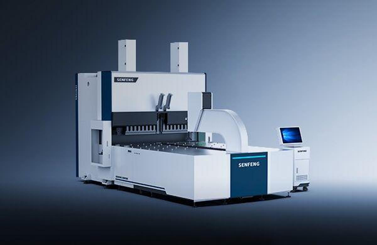 Panel Bender Machine with Automatic Tool Changer