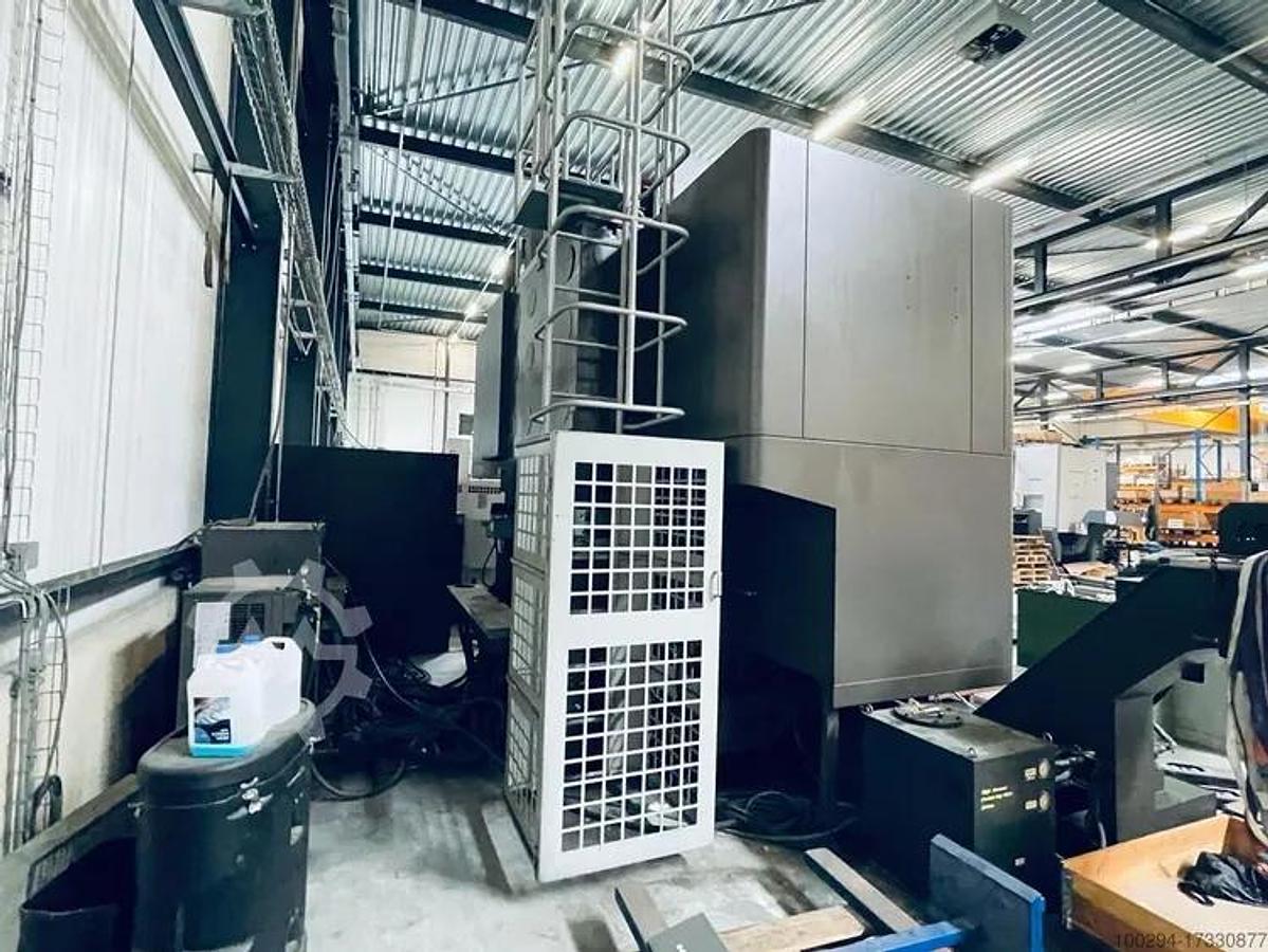 Used HANKOOK VTC140E Ram Type Vertical Boring & Turning Machine with C-Axis & Driven Tools