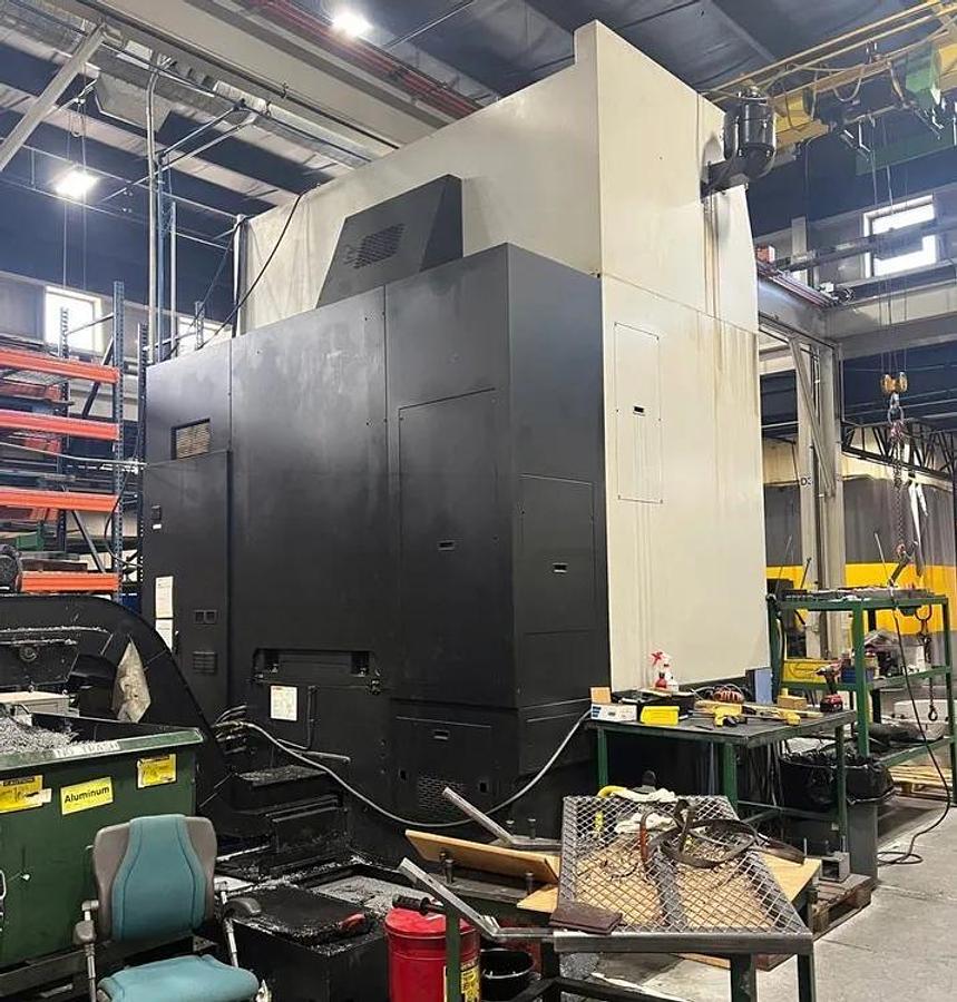 2011 DOOSAN PUMA Vertical Turret Lathe With Milling, Model VTS1214M; Max Turn Dia 53.1"