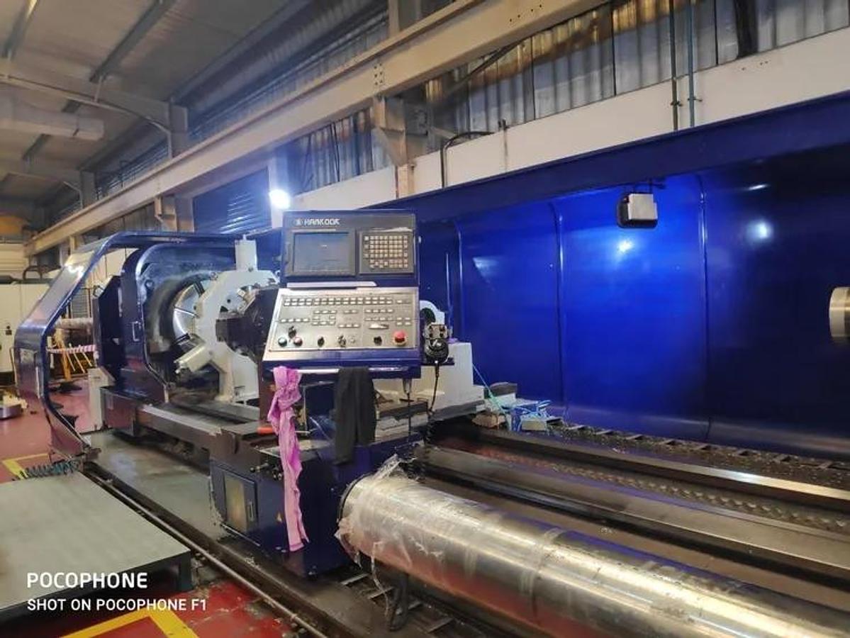 2009 HANKOOK Oil Country Lathe Model Protec 13ND