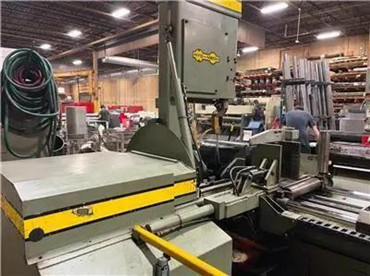2000 HYD-MECH V-18A 18' X 20' Automatic Vertical Tilt Frame Saw