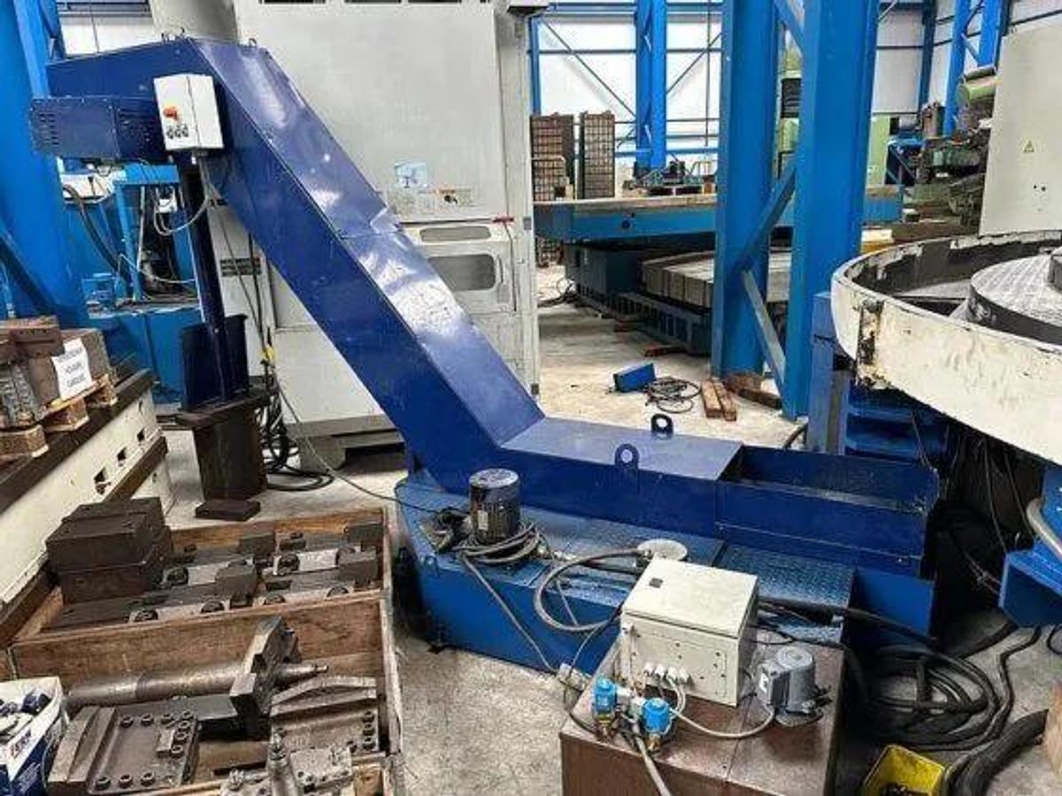 Used HANKOOK CNC VTL Model VLC 30/70 w/ 24 ATC, & C axis & live tools, Under Power, 2016 Refurb