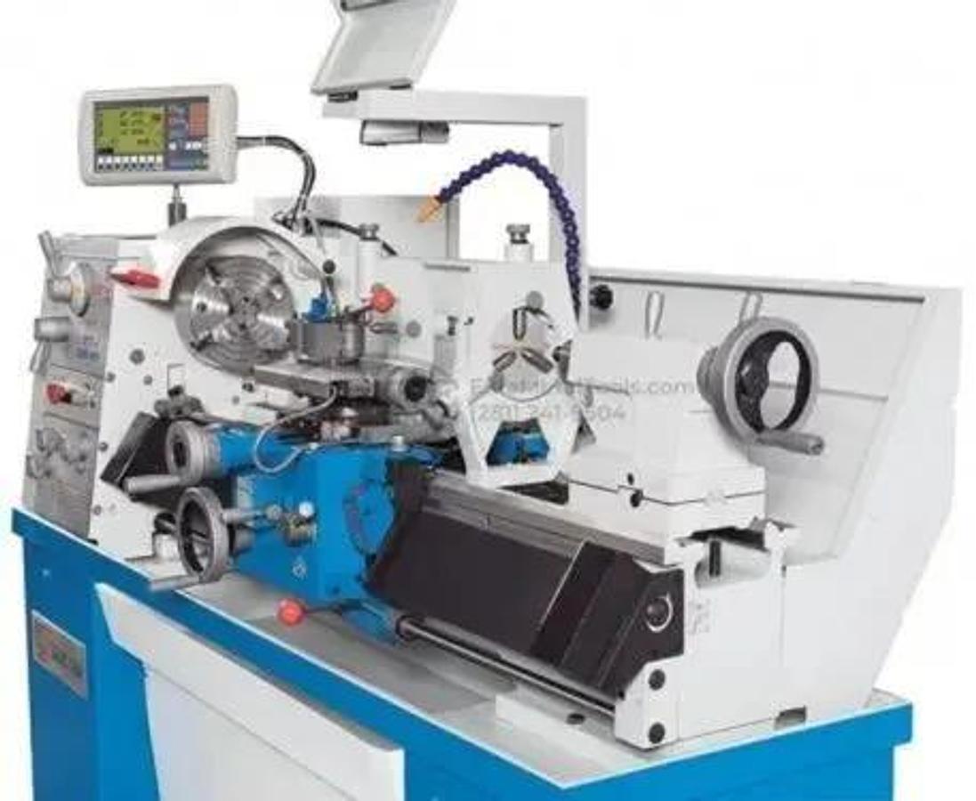 KNUTH Basic 180V Lathe, 14 x 40", 5 Year Parts Warranty,, 3 axis position indicator, 2 speed ranges.