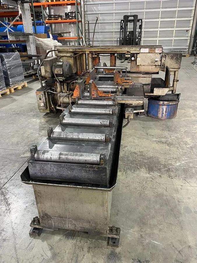 HEM H120A AUTOMATIC HORIZONTAL BAND SAW, 14" Round, 16" Flat, 1/1/4" Blade