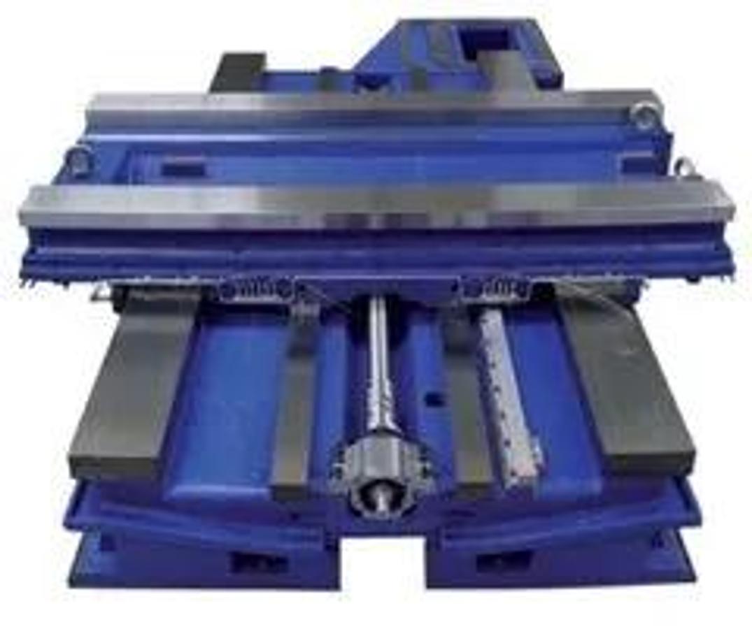 FERMAT WFC 10 CNC Cross Table Type (Moving Saddle) Horizontal Boring Mill  3.9" spindle dia. CAT 50, 3,000 rpm