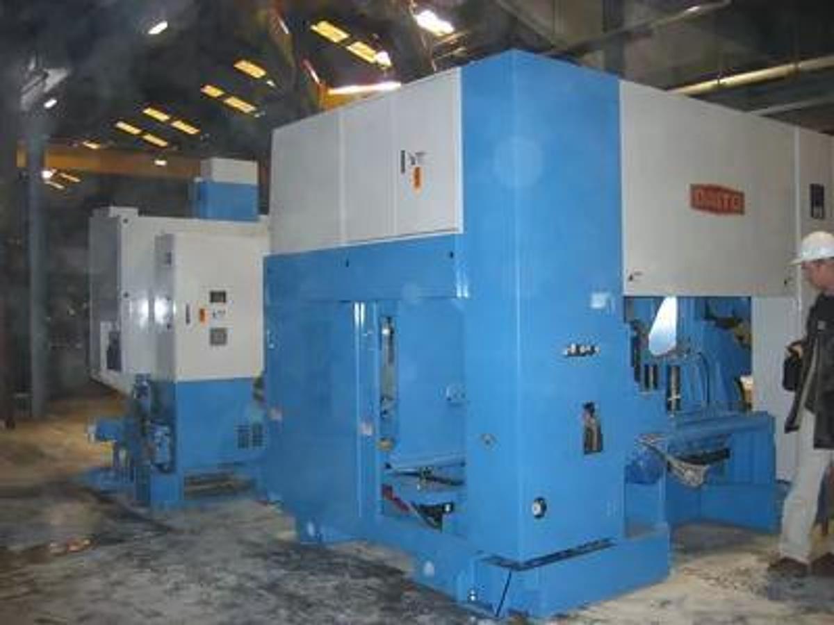 Used DAITO High Speed Drill for Structural Steel Model SDNFC 050 40" X 20" Capacity, 3 Spindles