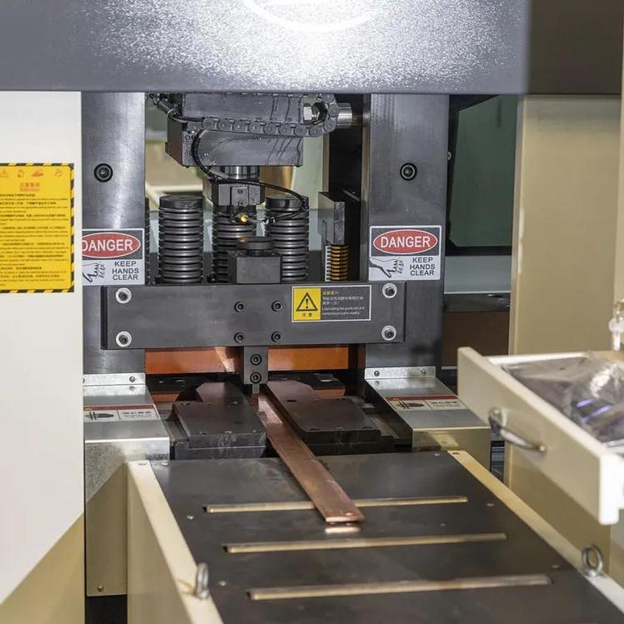 2025 LIJIAN CNC Busbar Punching & Shearing Unit Mdl MX602K-8C, 8 Tools + Shear + Beckhoff Control