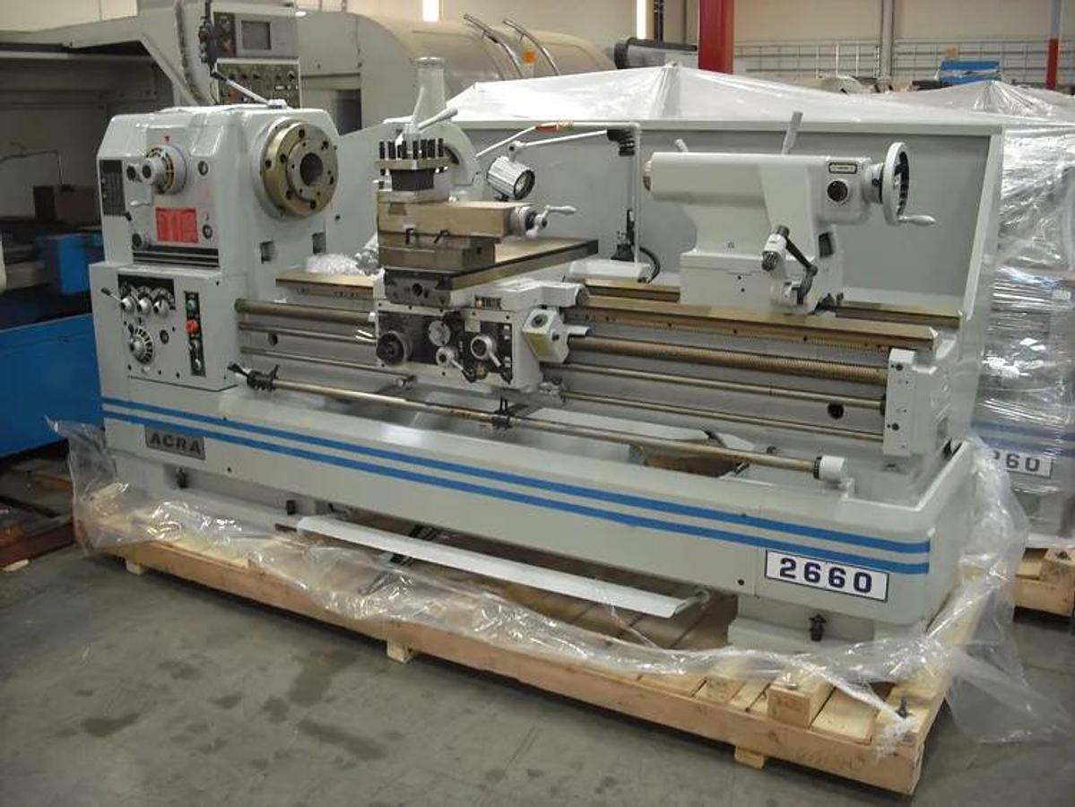 ACRA Engine Lathe Model ACH 2660 26" x 60" Capacity Made in same factory as Kingston lathes