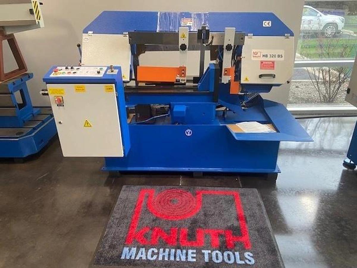 KNUTH Fully Automatic Band Saw ABS 320 BS 13" Round - Turkish Manufacturer