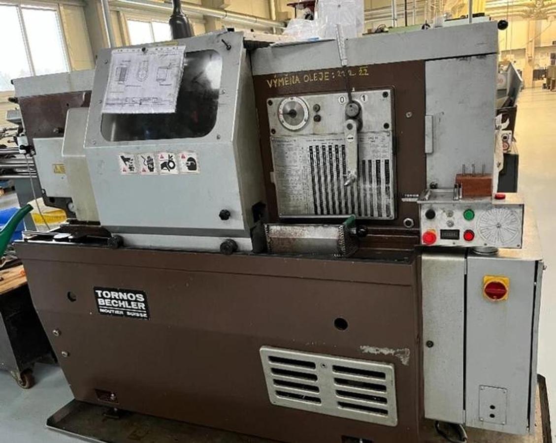 Used 1995 TORNOS BECHLER Model SAS-16 Multi-Spindle Swiss Automatic Screw machine