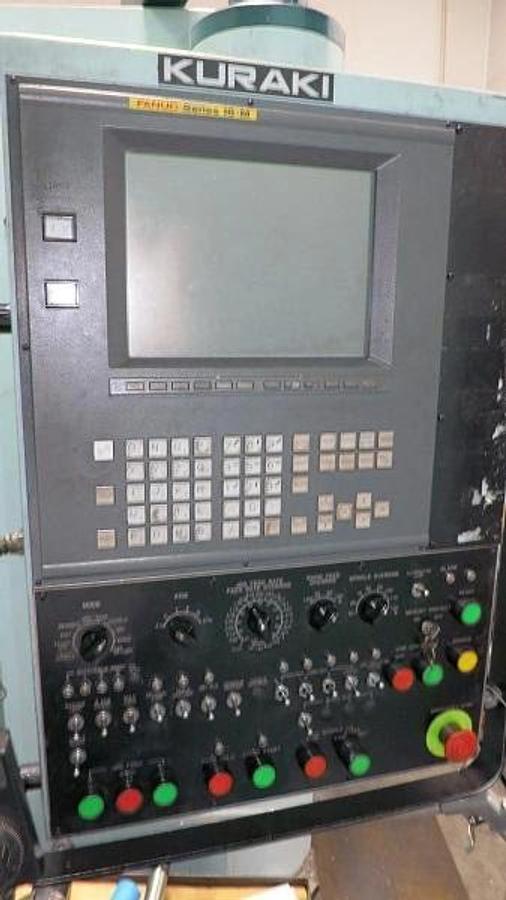 Used 1998 KURAKI Model KHM 125 Horizontal Machining Center w/ 50" x 50" pallets