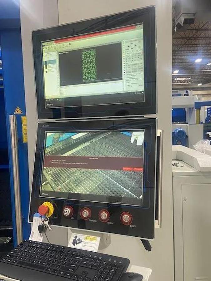 KNUTH ACE LASER 3015, 3,000 watt IPG laser, PRECITEC Light Cutter 2.0 head, machine has 2 year warranty