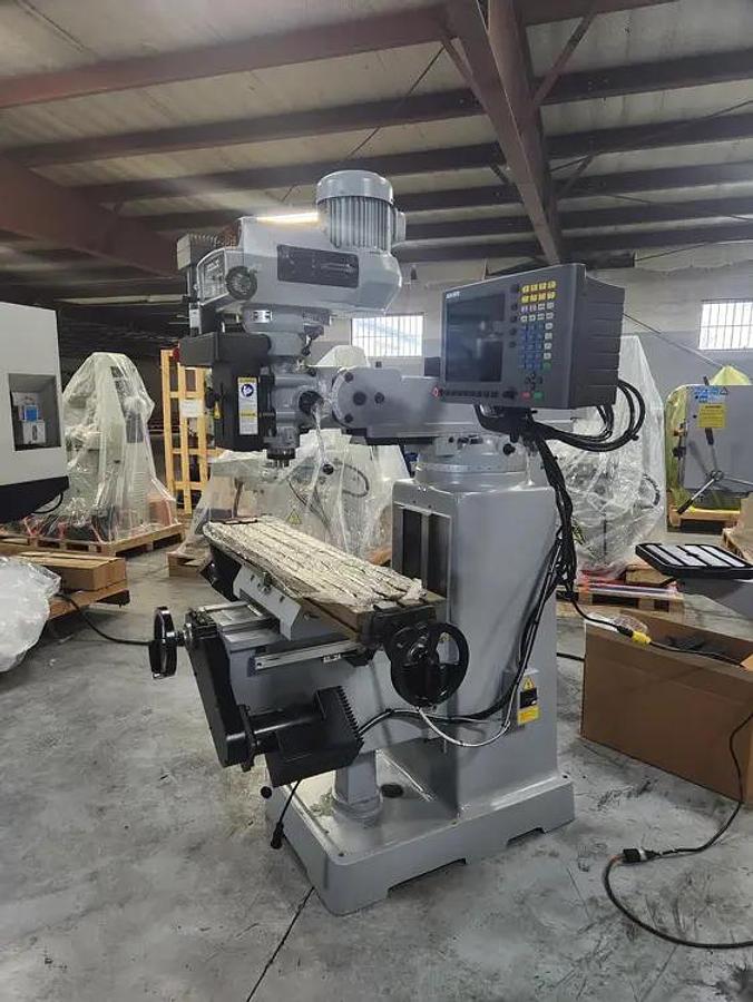 WILLIS Model 1050 Knee Mill with/ 3 Axis Accu-Rite CNC w/MillPwr G2