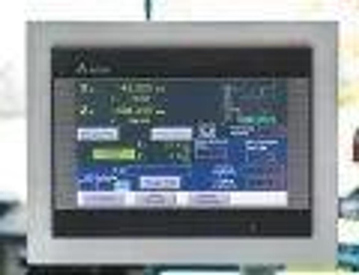 KNUTH model  Servoturn 410 NC Conversational engine lathe with Delta servocontrol