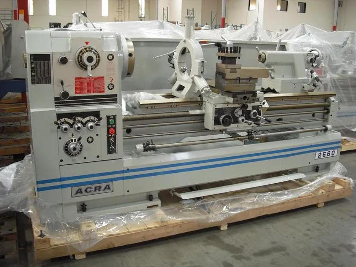 ACRA Engine Lathe Model ACH 2660 26" x 60" Capacity Made in same factory as Kingston lathes