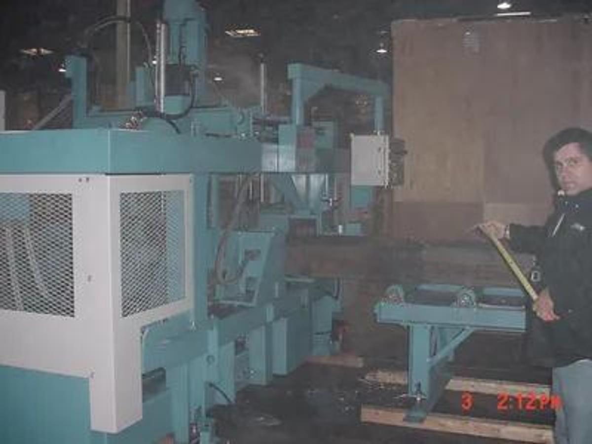 Used DAITO High Speed Drill for Structural Steel Model SDNFC 050 40" X 20" Capacity, 3 Spindles