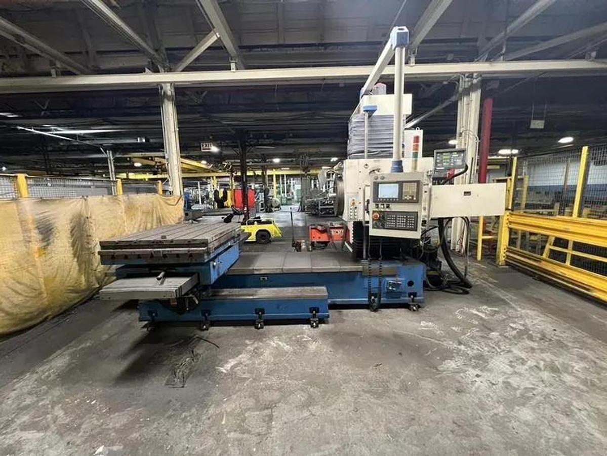 2009 KNUTH Model BO 110 CNC Horizontal Boring Mill 4.33" Spindle Dia., Table 43" x 38"