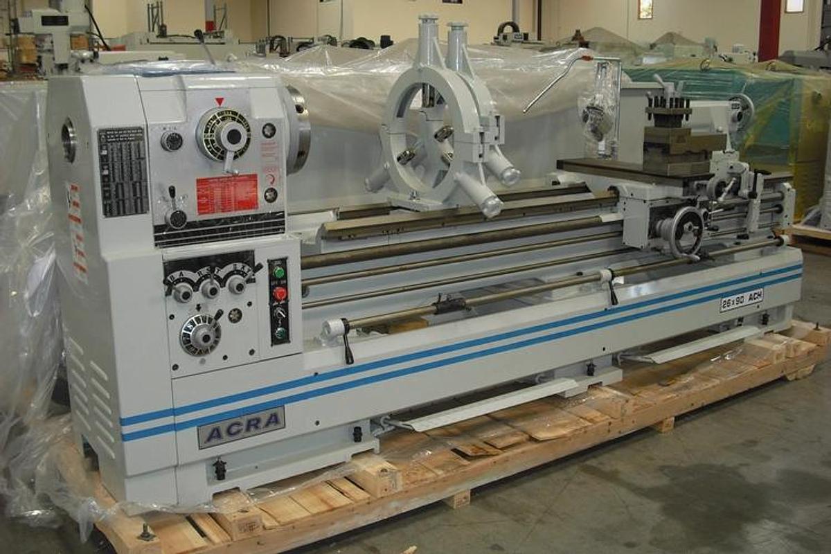 ACRA 2690 ACH PRECISION ENGINE LATHE 26" Swing x 90 Centers, Made in same factory as Kingston