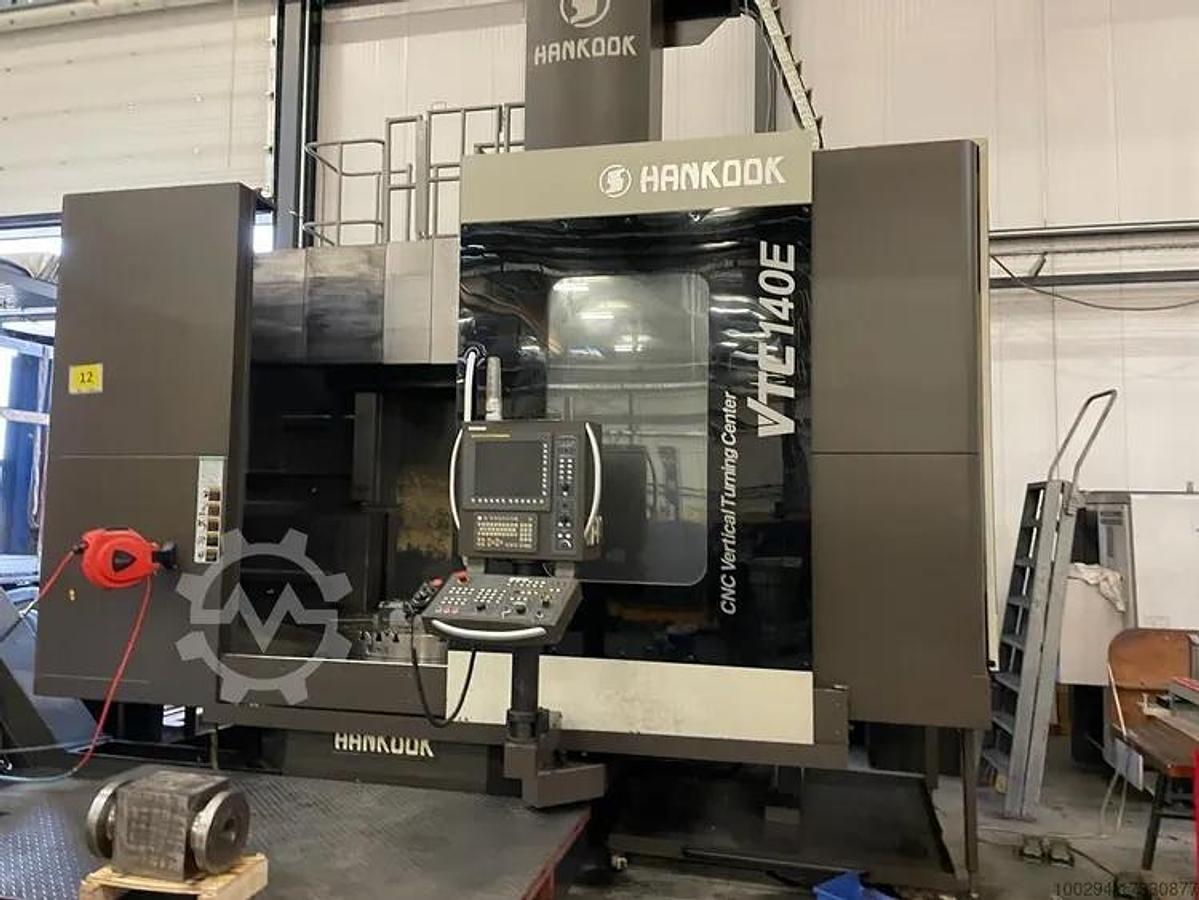Used HANKOOK VTC140E Ram Type Vertical Boring & Turning Machine with C-Axis & Driven Tools
